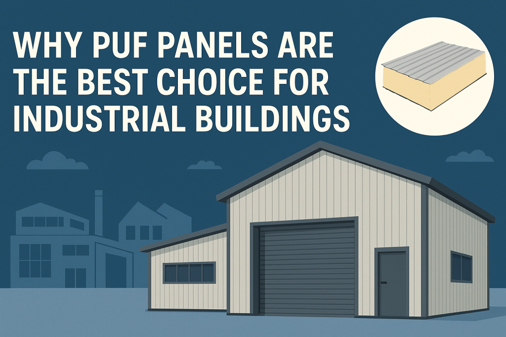 Why PUF Panels Are the Best Choice for Industrial Buildings