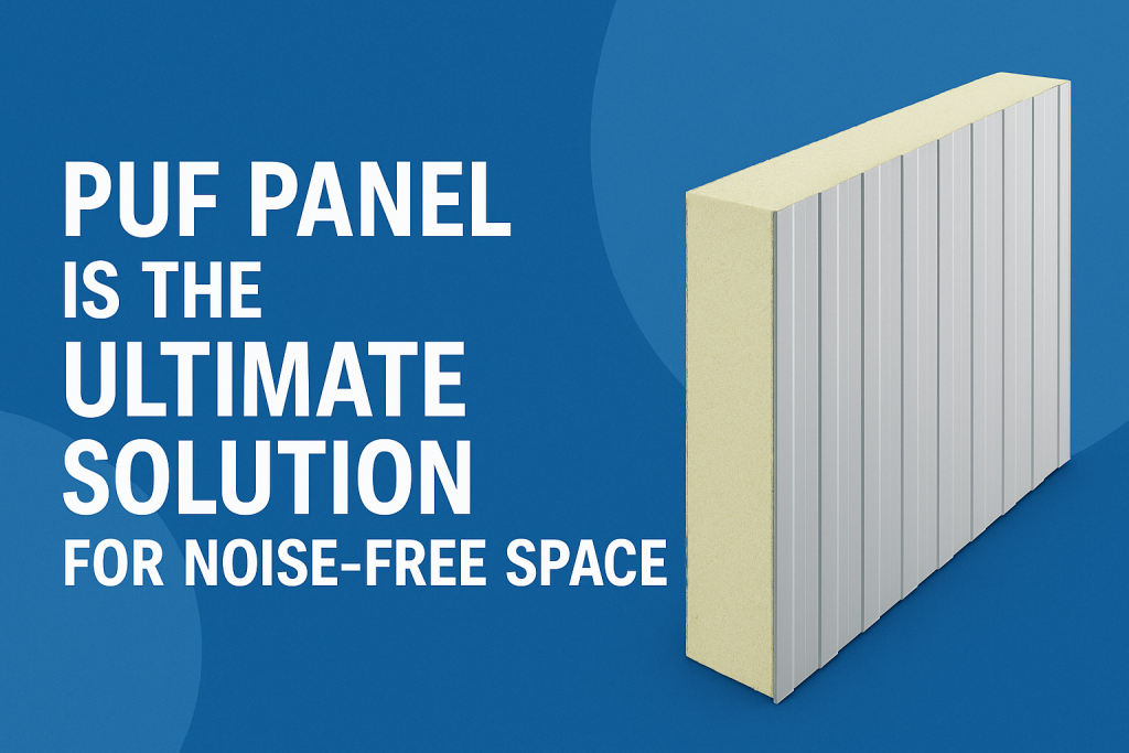 Soundproofing Made Easy with PUF Panels: The Ultimate Solution for Noise-Free Spaces