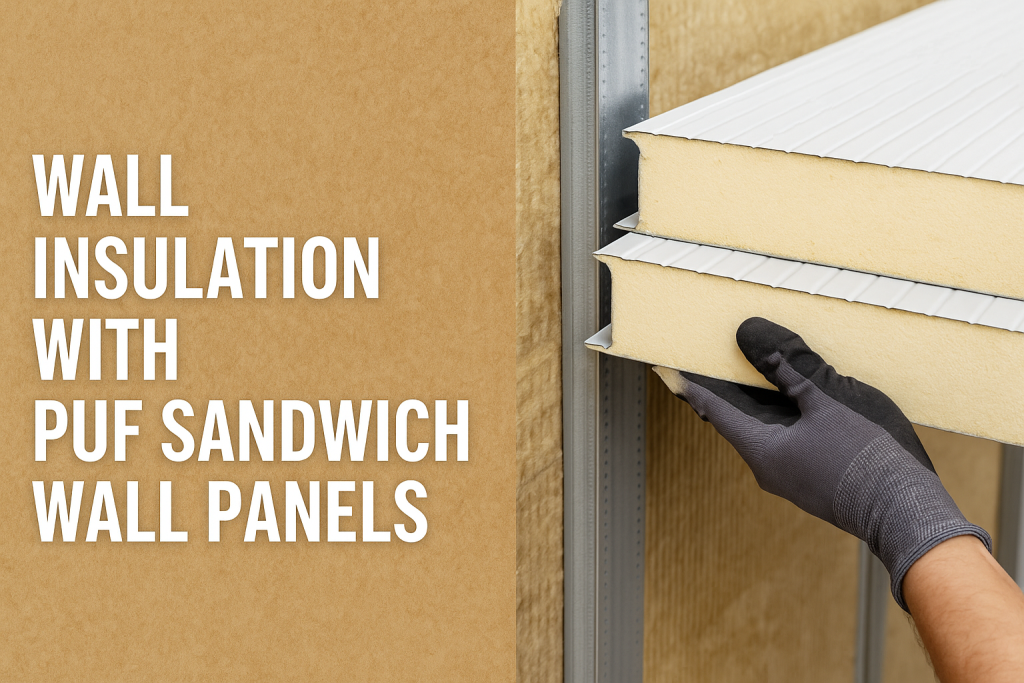 Wall Insulation with PUF Sandwich Wall Panels: The Future of Efficient Building Construction